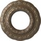 Ekena Millwork Lisbon Ceiling Medallion (Fits Canopies up to 7"), Hand-Painted Warm Silver, 15 3/8"OD x 7"ID x 1"P CM15LIWSS - alternate 1